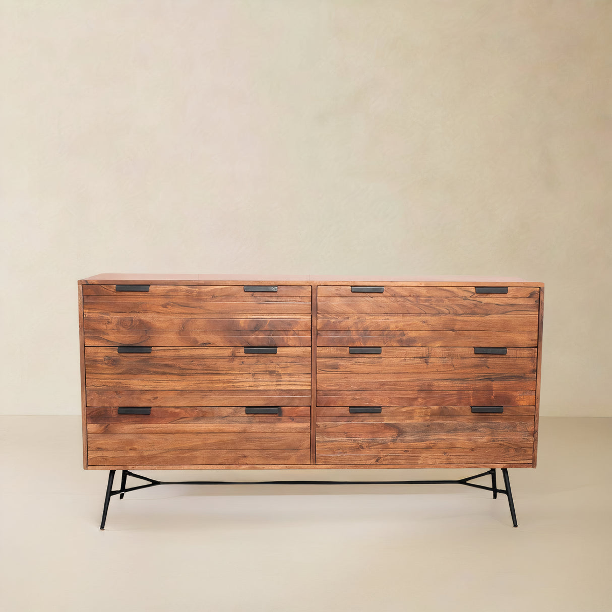 ZOLA Acacia Solid Wood Dresser, 57,9"