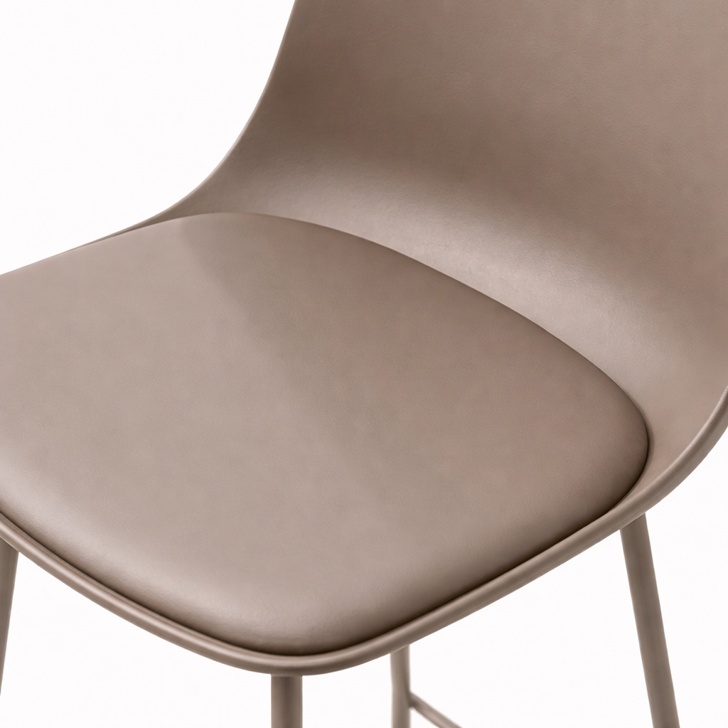 Agata Counter Stool - Desert Brown