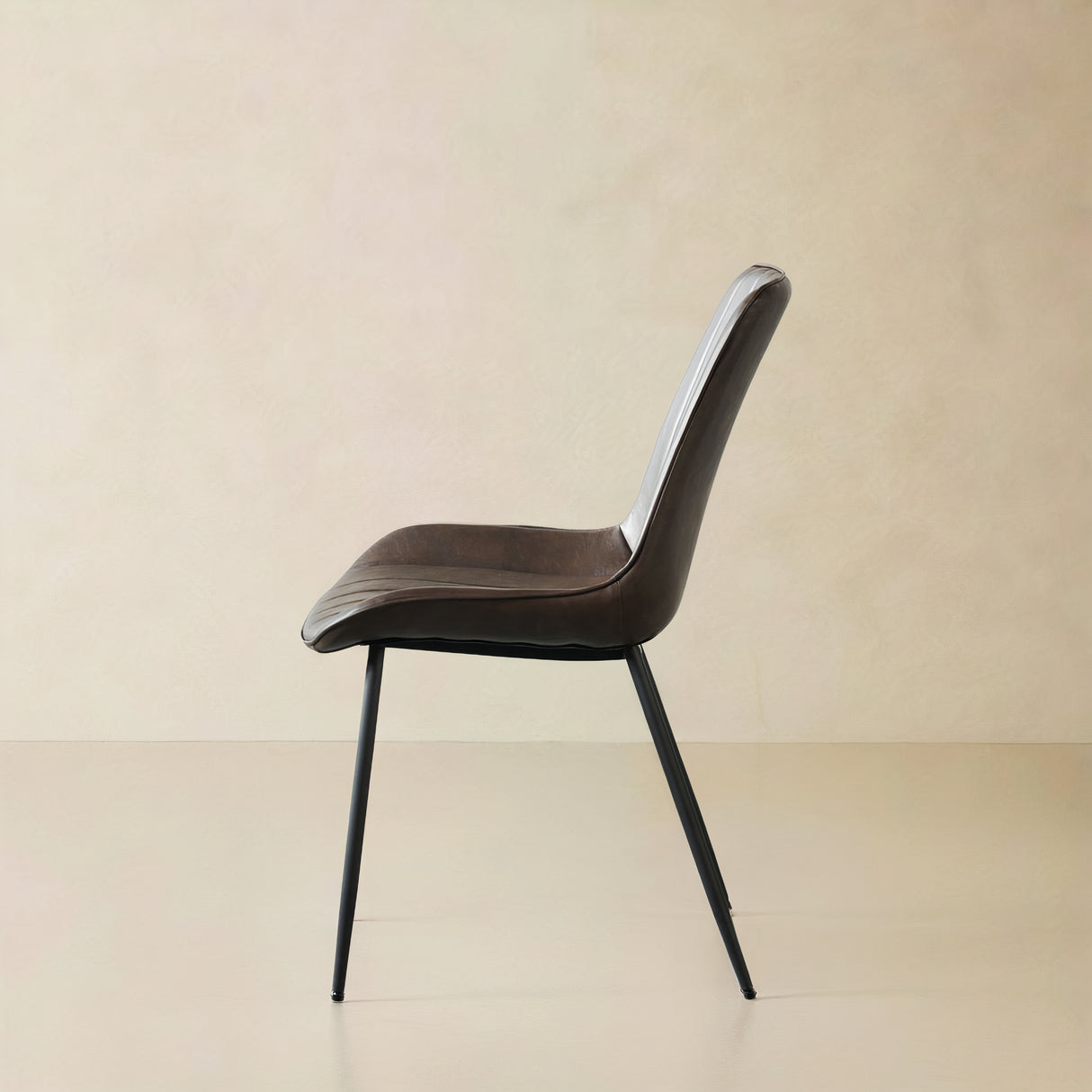 CASSIA Leather Chair, Brown