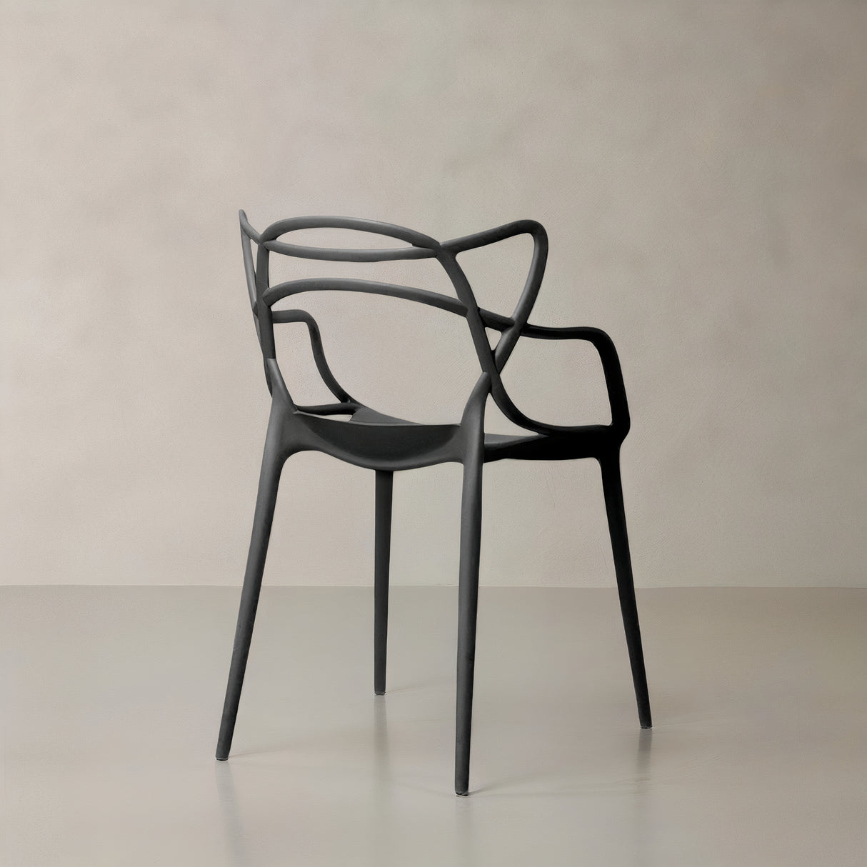 CHIEF Plastic Chair, Black
