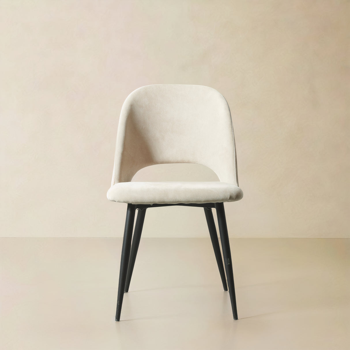 PIERCE Fabric Chair, Beige