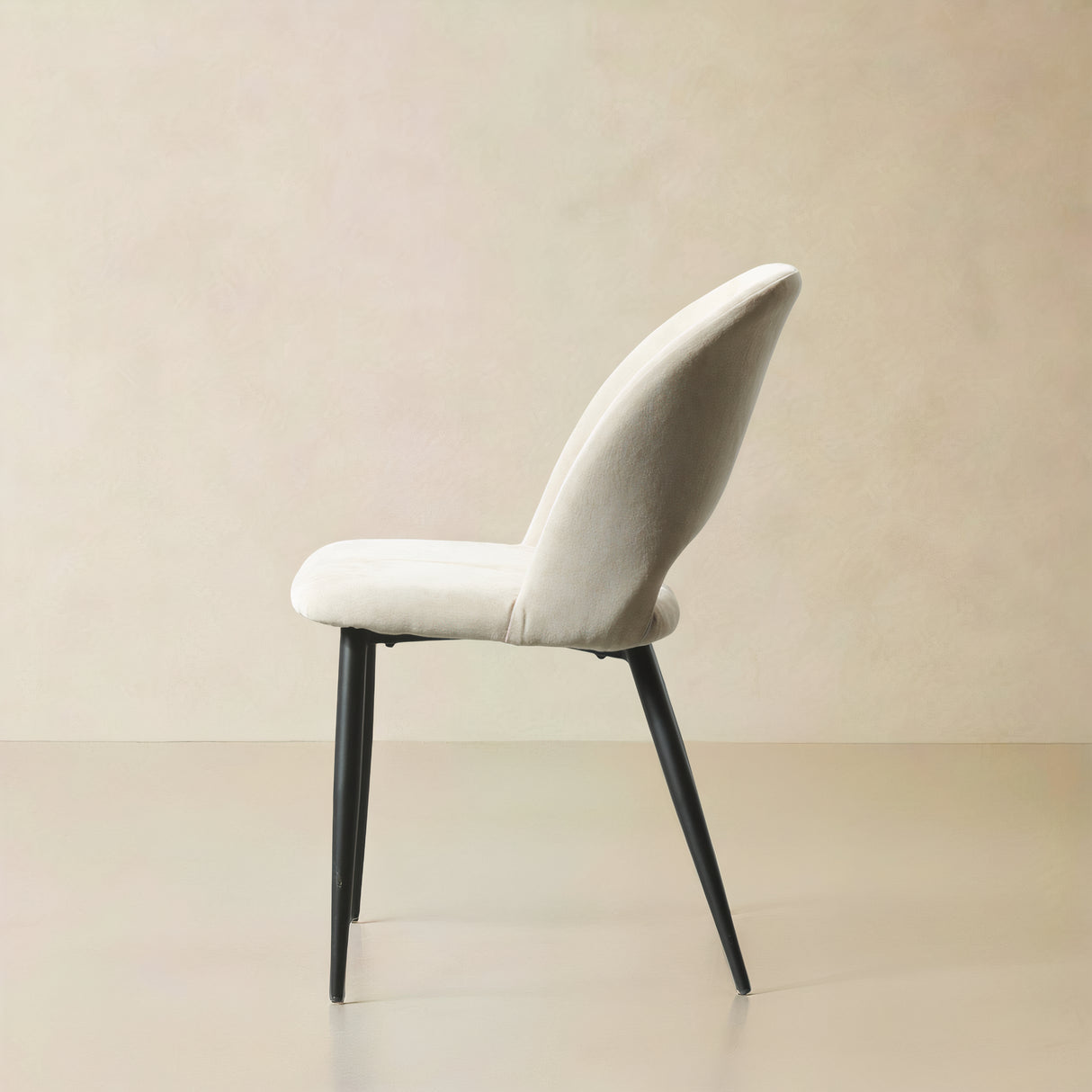 PIERCE Fabric Chair, Beige
