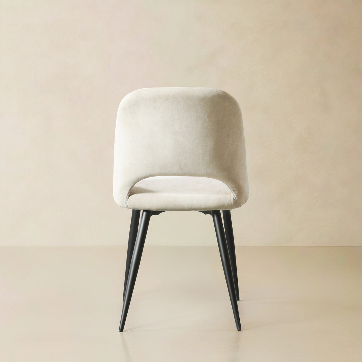 PIERCE Fabric Chair, Beige