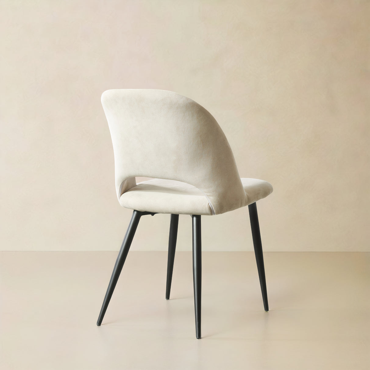 PIERCE Fabric Chair, Beige