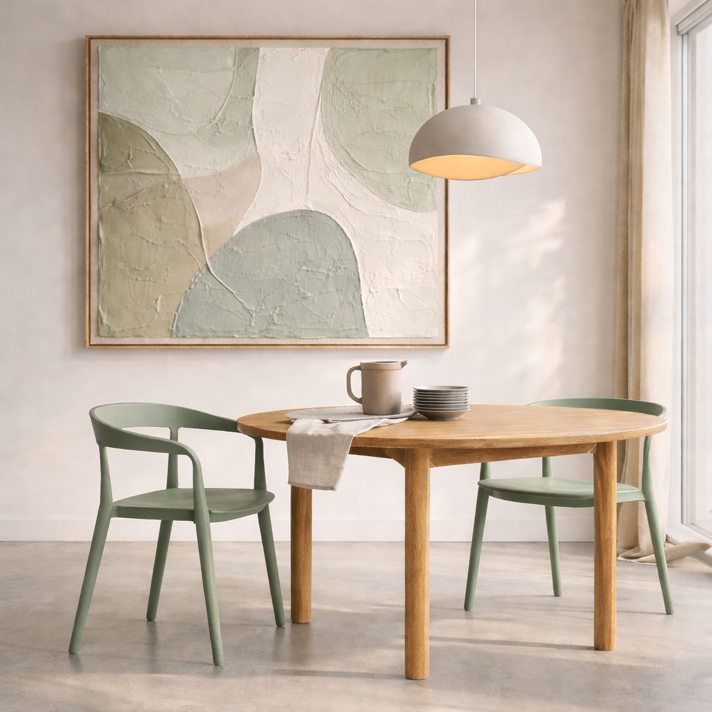 RIDGE Fauteuil en plastique, vert