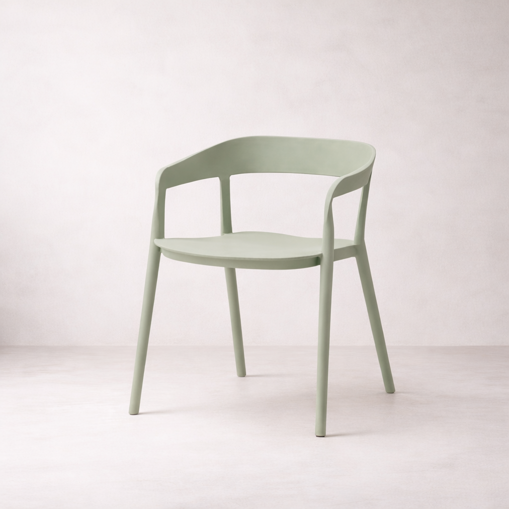 RIDGE Fauteuil en plastique, vert