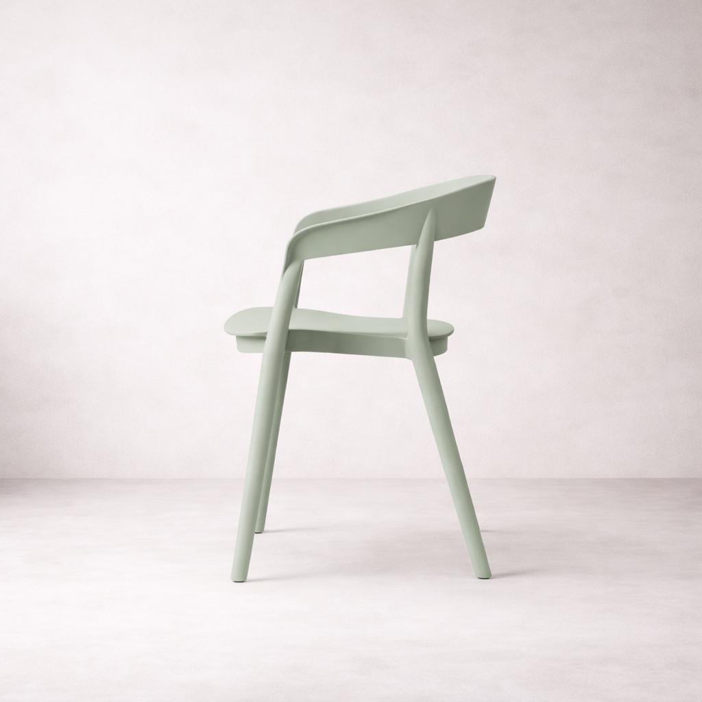 RIDGE Fauteuil en plastique, vert