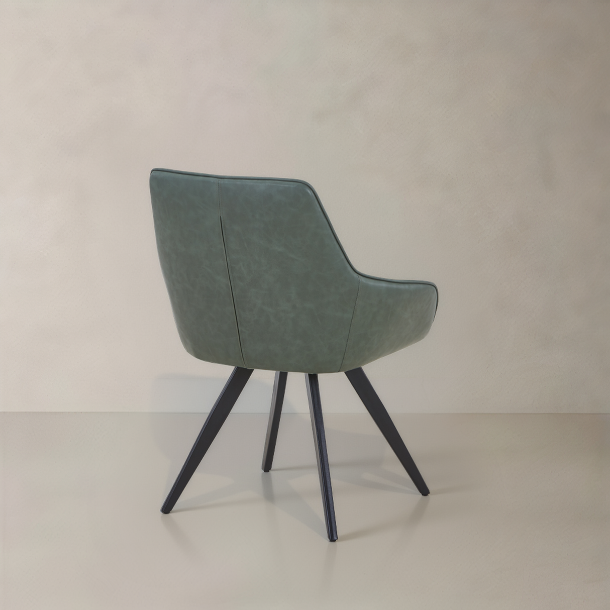 NORA Leather Armchair, Green