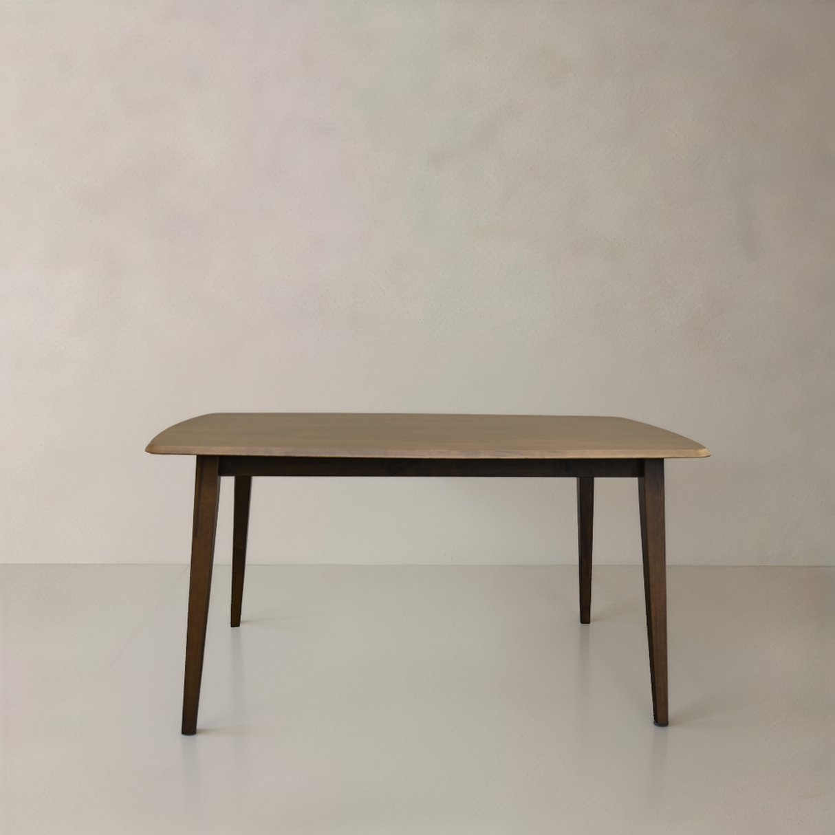 OSLO Solid Wood Dining Table, Walnut, 59.1"