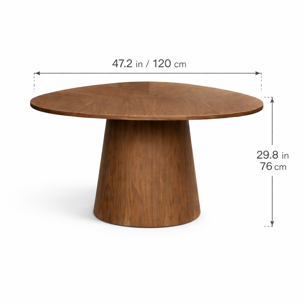 Table de salle à manger Delta 47" - Noyer