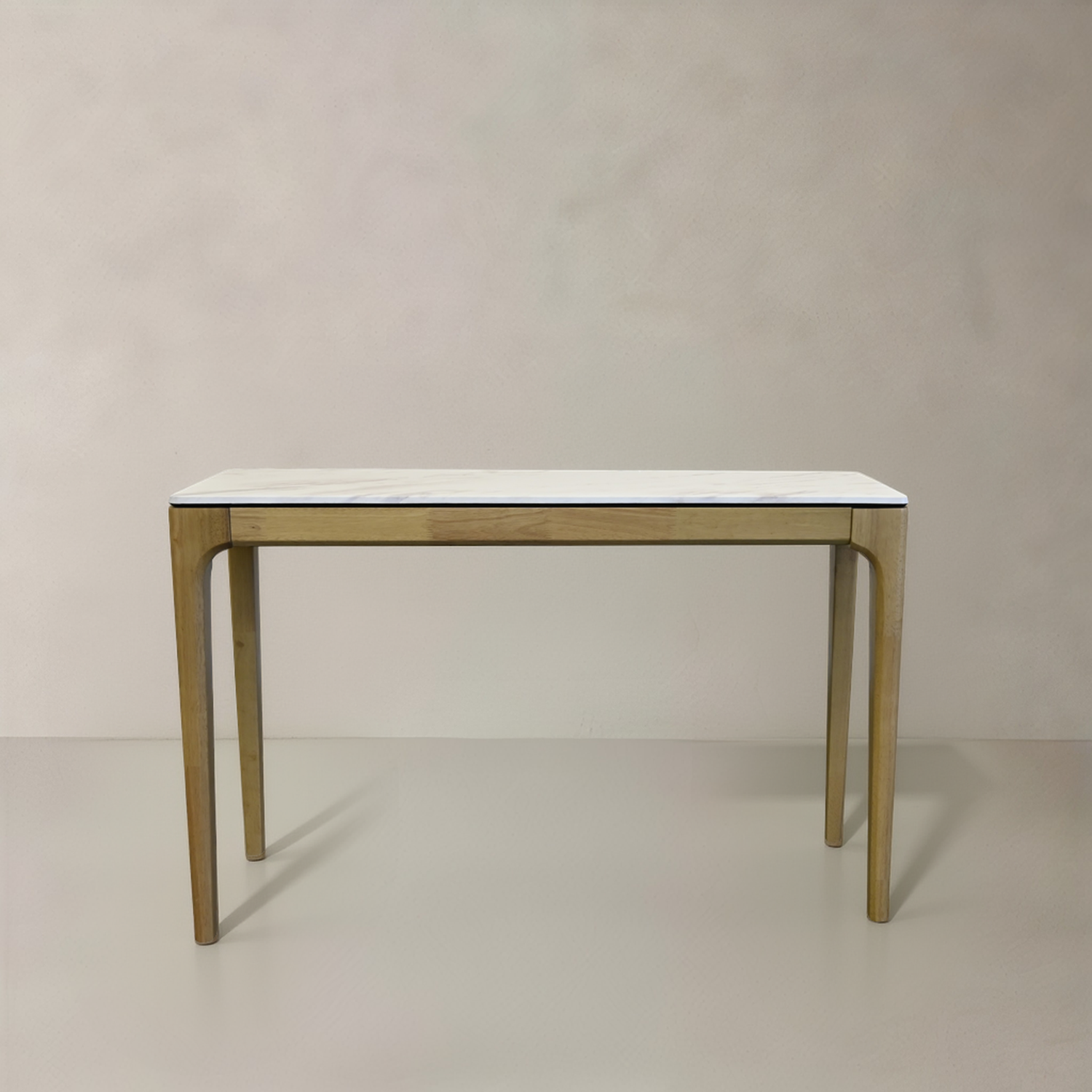 AUDREY Console, White Marble, 47.2"