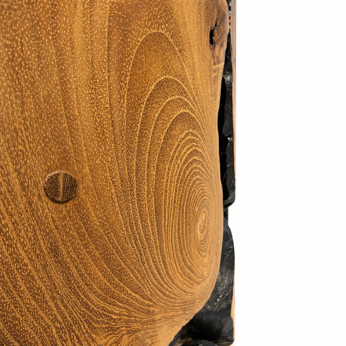 Table d'appoint en teck massif TIERRA, Natural