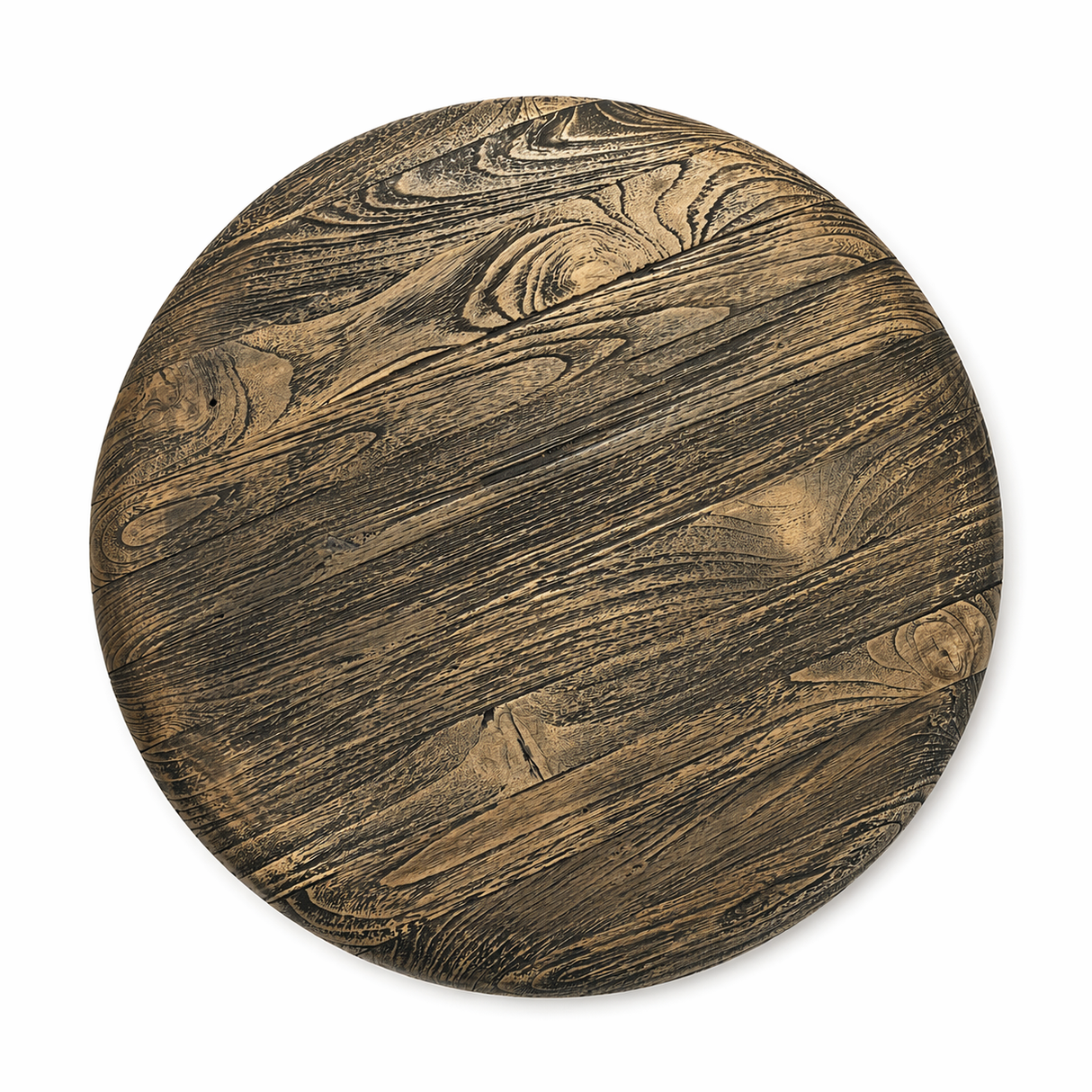 Table d'appoint en teck massif TIERRA, Natural