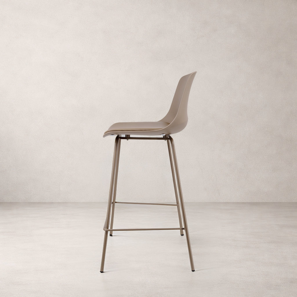 Agata Counter Stool - Desert Brown