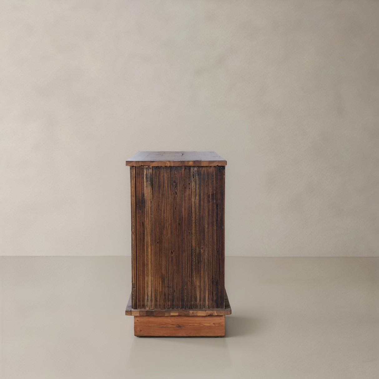 VANGUARD Solid Teak Sideboard, Natural, 70.9"