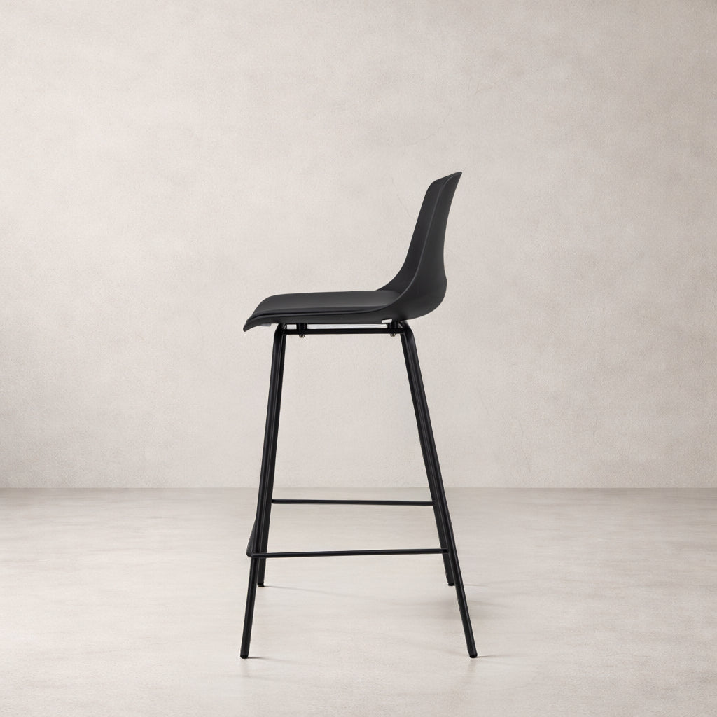 Agata Counter Stool - Black
