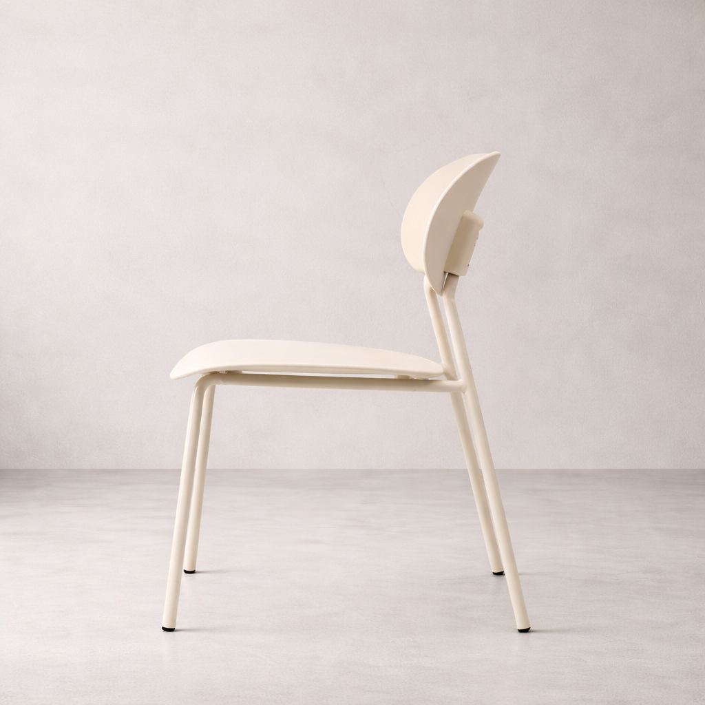 Chaise de salle à manger Vivian - Neutral White