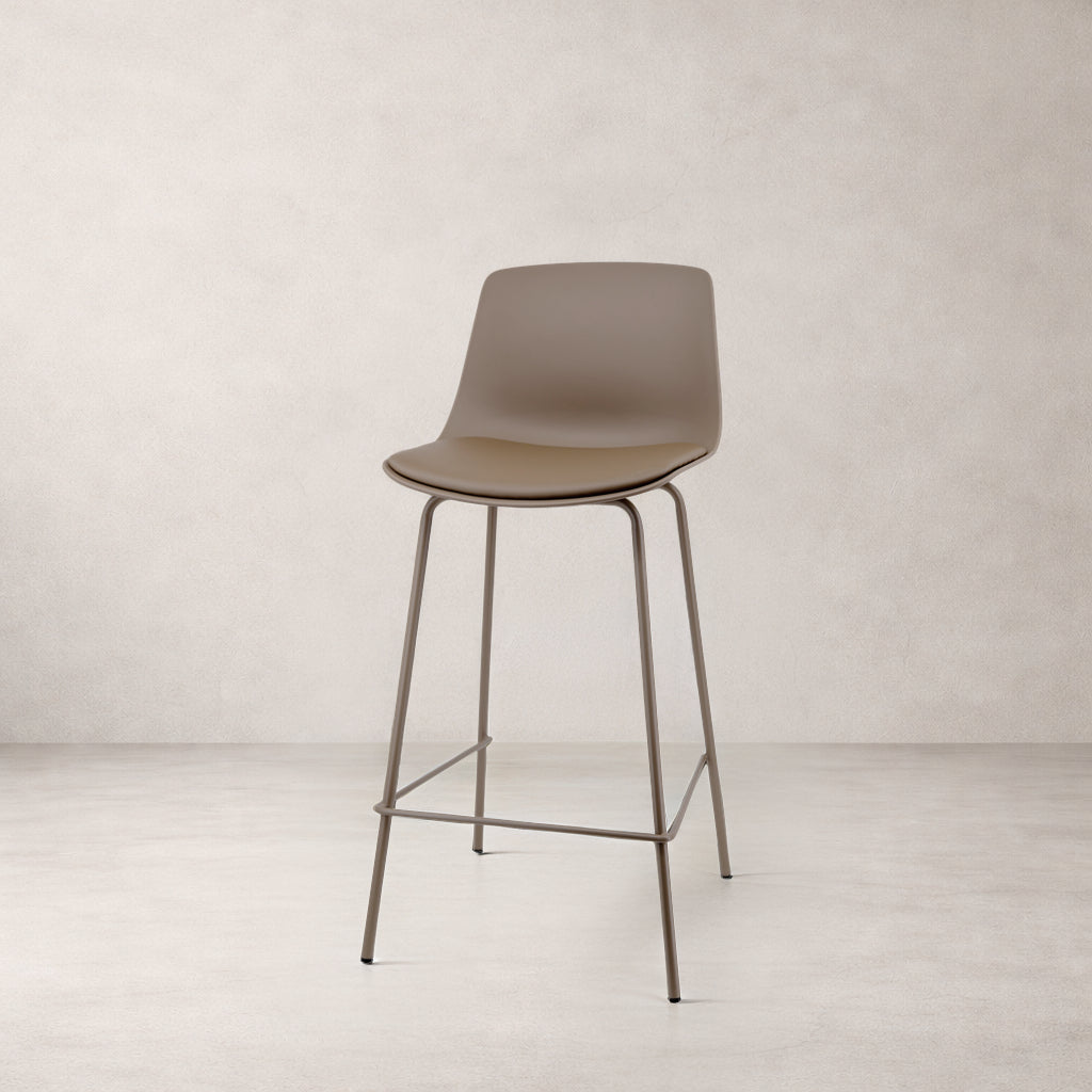 Agata Counter Stool - Desert Brown