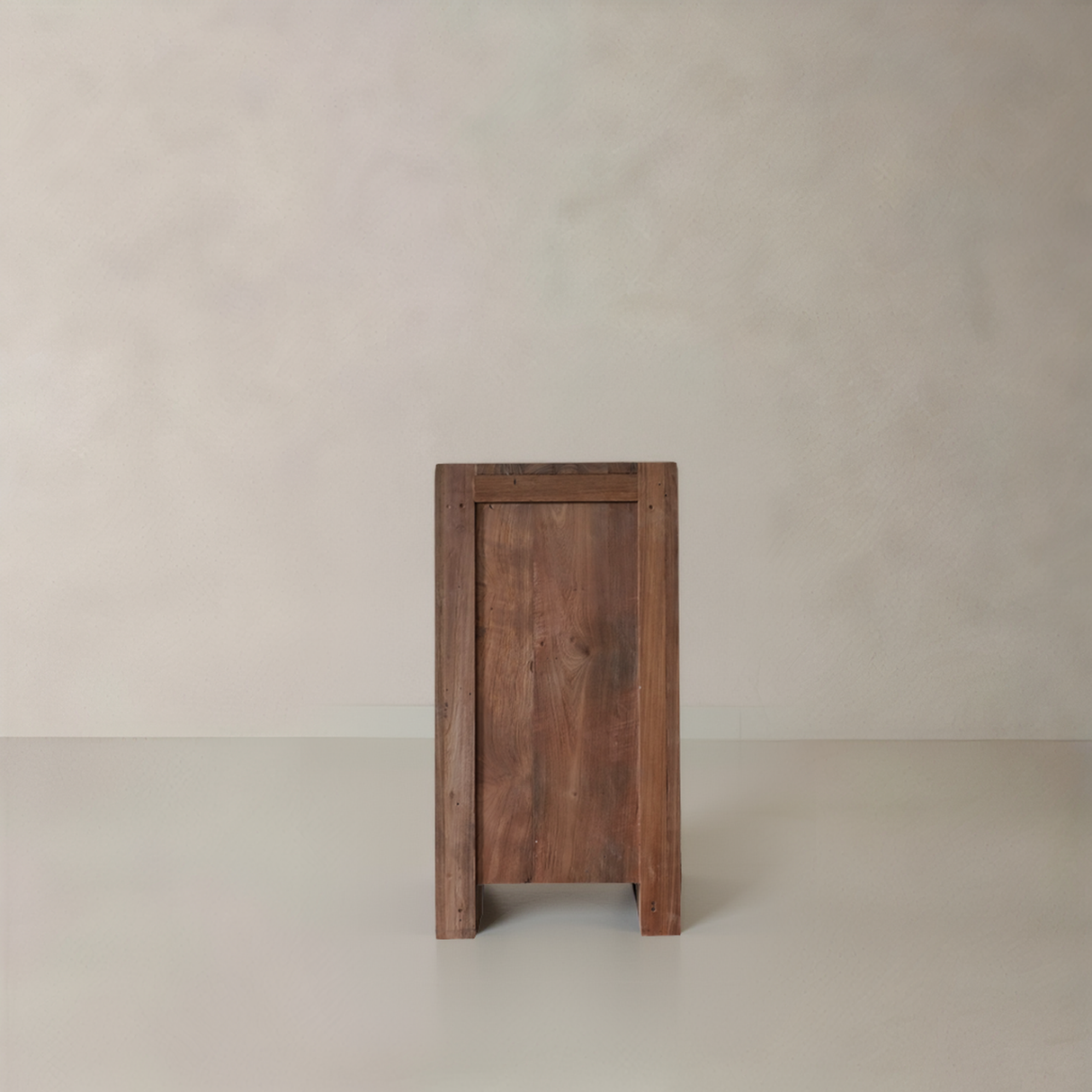 BROMONT Solid Teak Sideboard, Natural, 66.9"