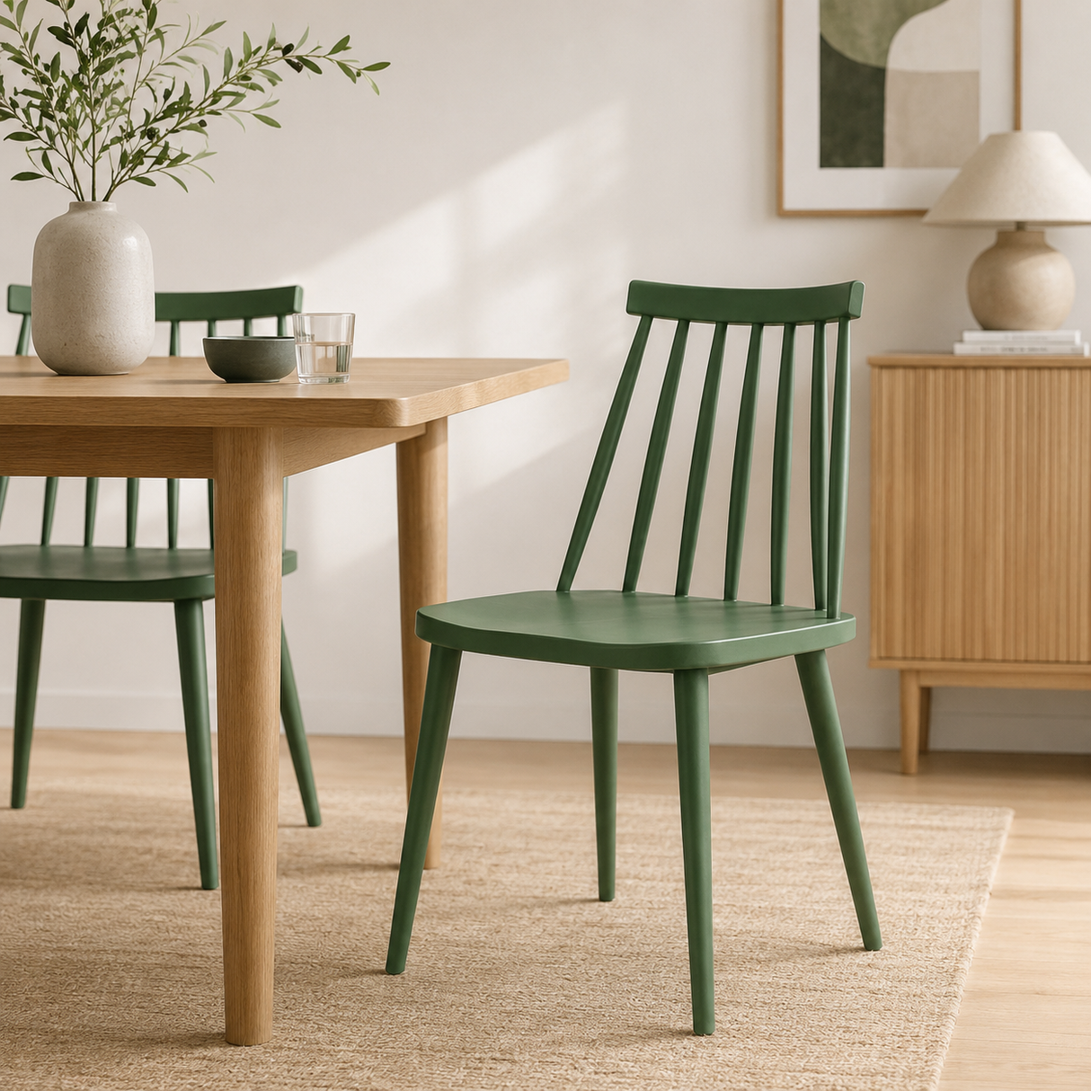 Alma Dining Chair - Juniper Green