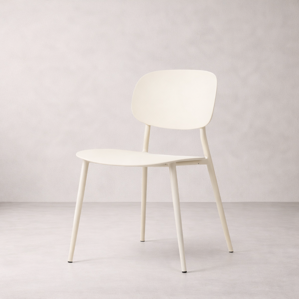Chaise de salle à manger Vivian - Neutral White