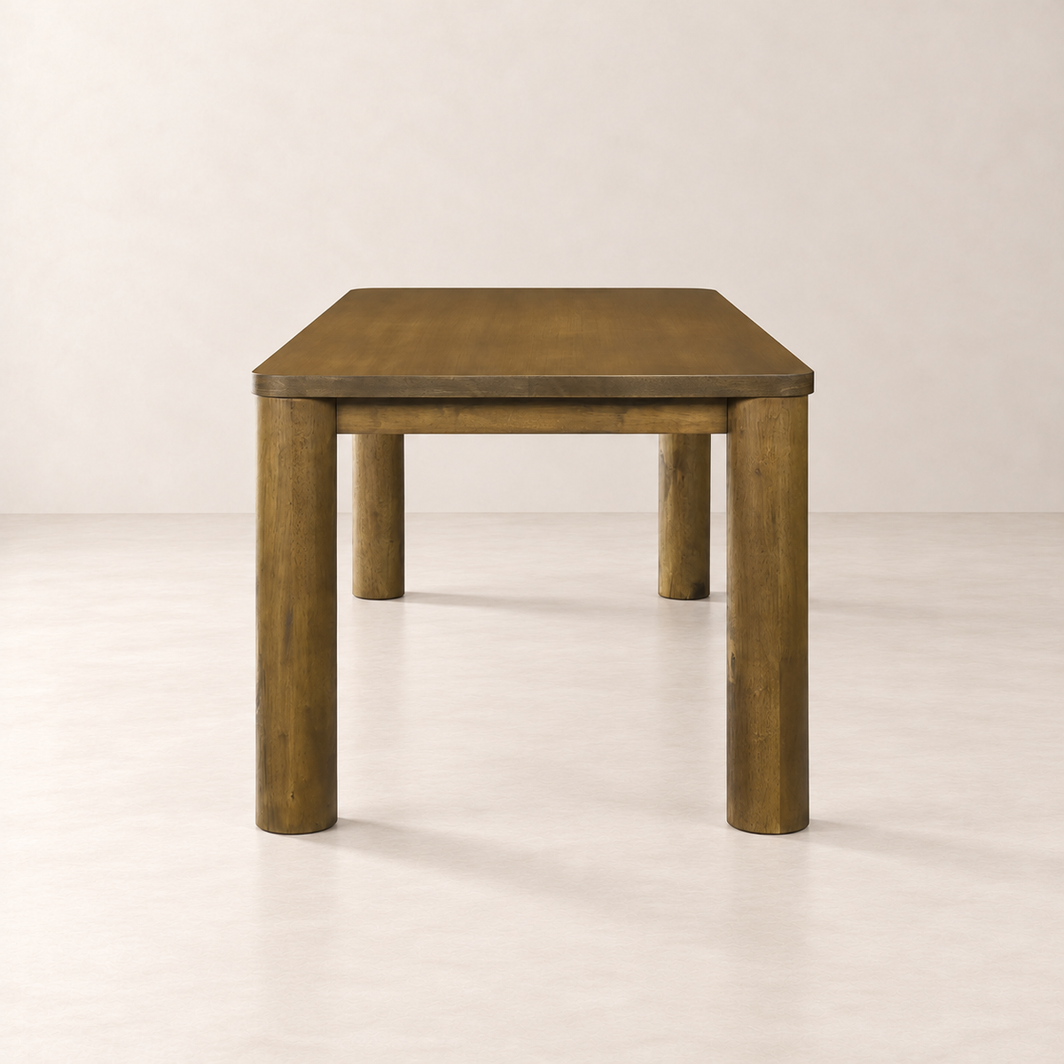 Lyon 66" Dining Table - Smoked Oak