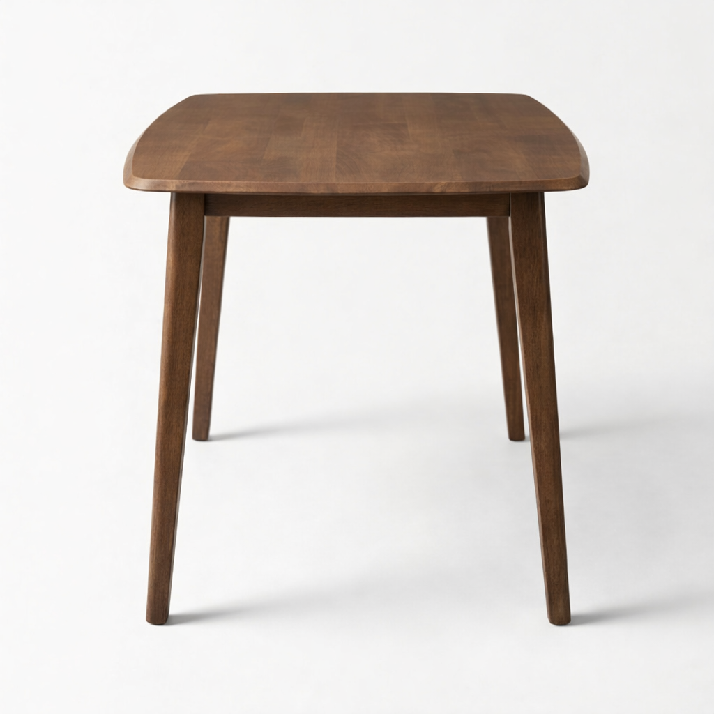 Oslo 66" Solid Wood Dining Table - Walnut