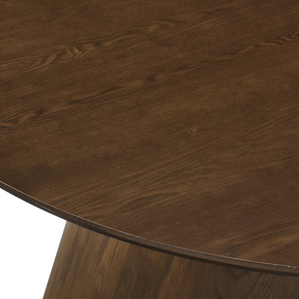 Cala 47.2" Round Dining Table - Walnut