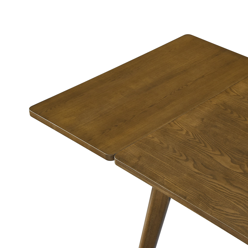 Lucca 66"–101.6" Extendable Dining Table - Smoked Oak