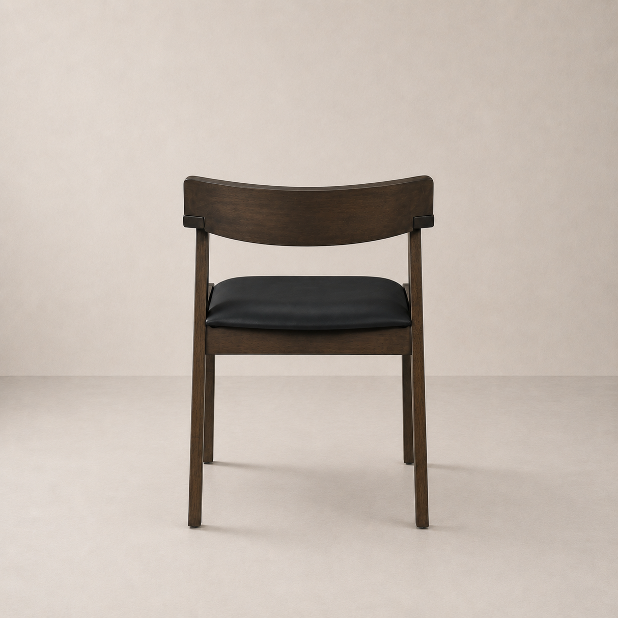 Chaise de salle à manger Victoria – Noyer et noir