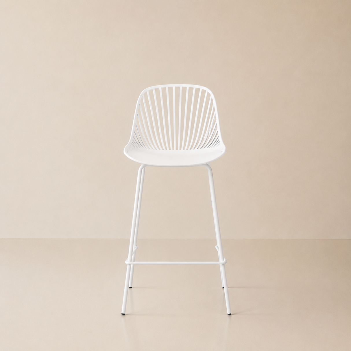 Tabouret de bar Pearl – Blanc nordique