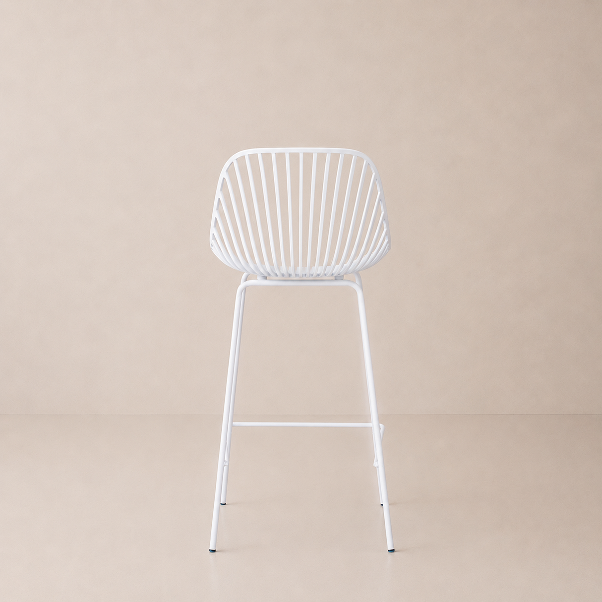 Tabouret de bar Pearl – Blanc nordique