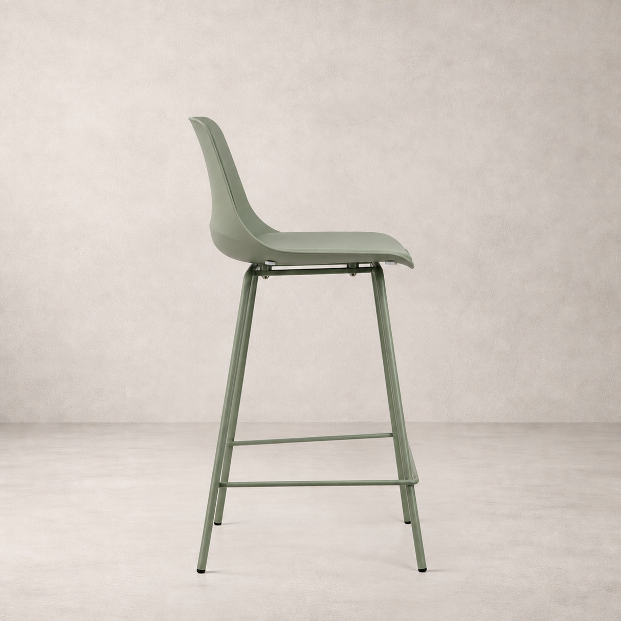 Tabouret de comptoir Agata – Vert nordique