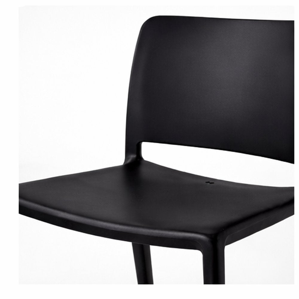 Pamela Stackable Dining Chair - Black