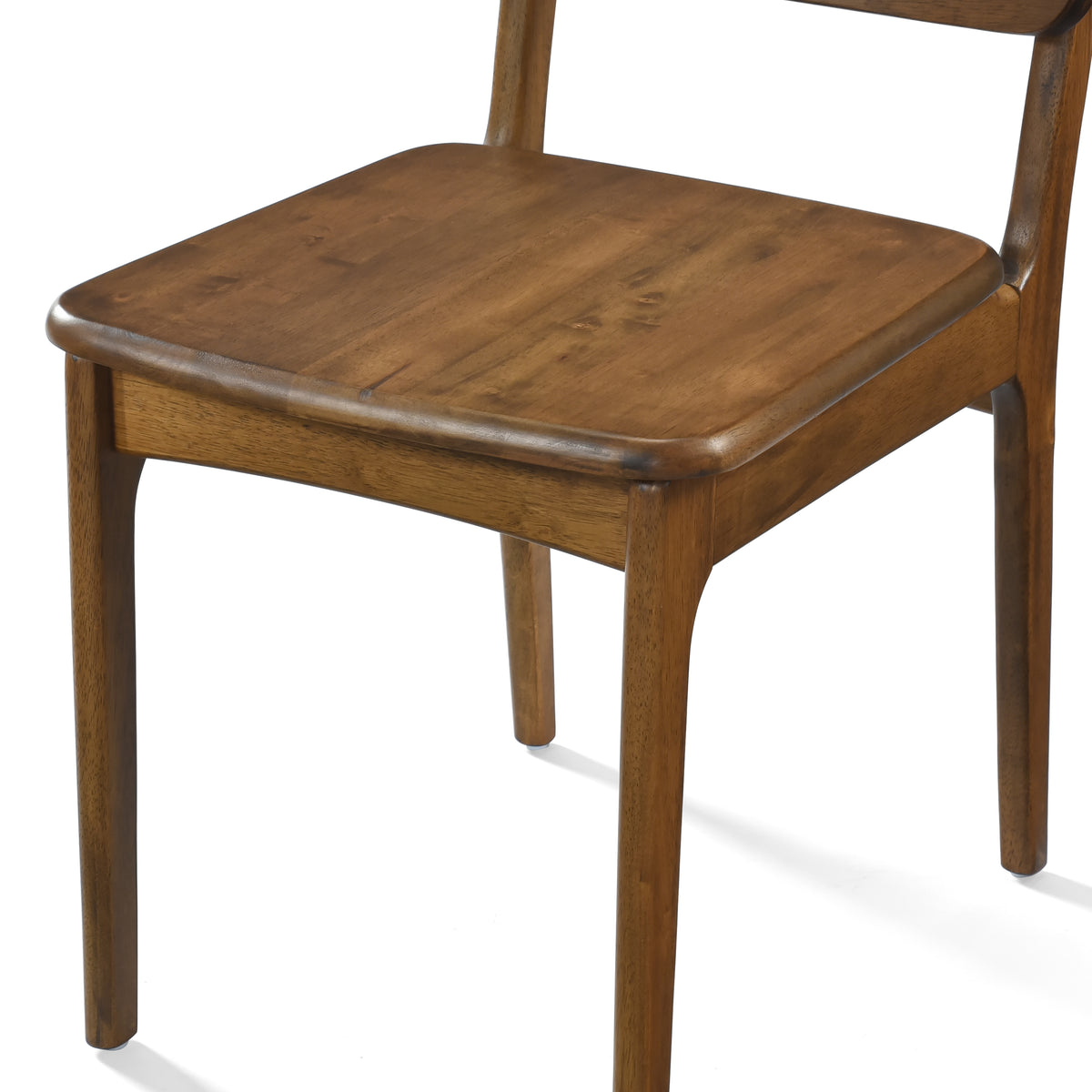 Theo Solid Wood Dining Chair - Smoked Oak