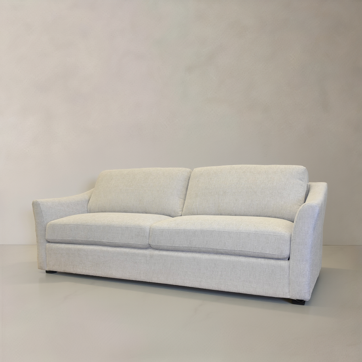 THEO Fabric Sofa, Beige, 87"