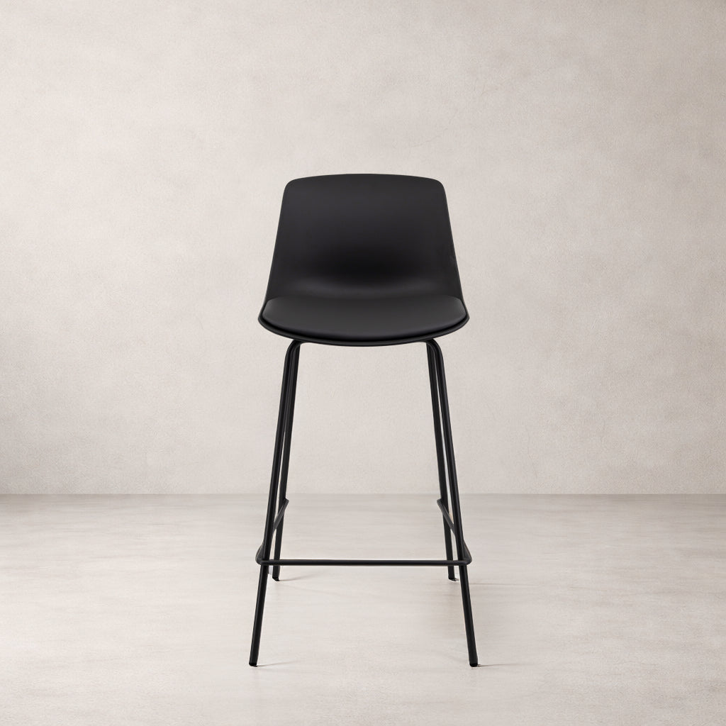 Agata Counter Stool - Black
