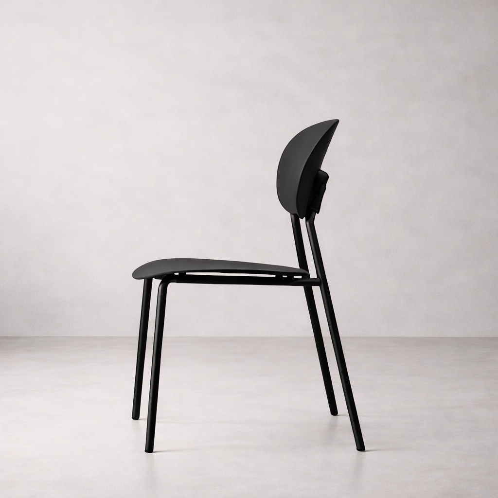 Chaise de salle à manger Vivian - Noir
