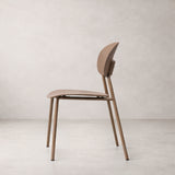 Chaise de salle à manger Vivian - Marron