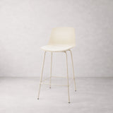 Agata Counter Stool - Neutral White