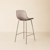 Tabouret de comptoir Pearl - Brown