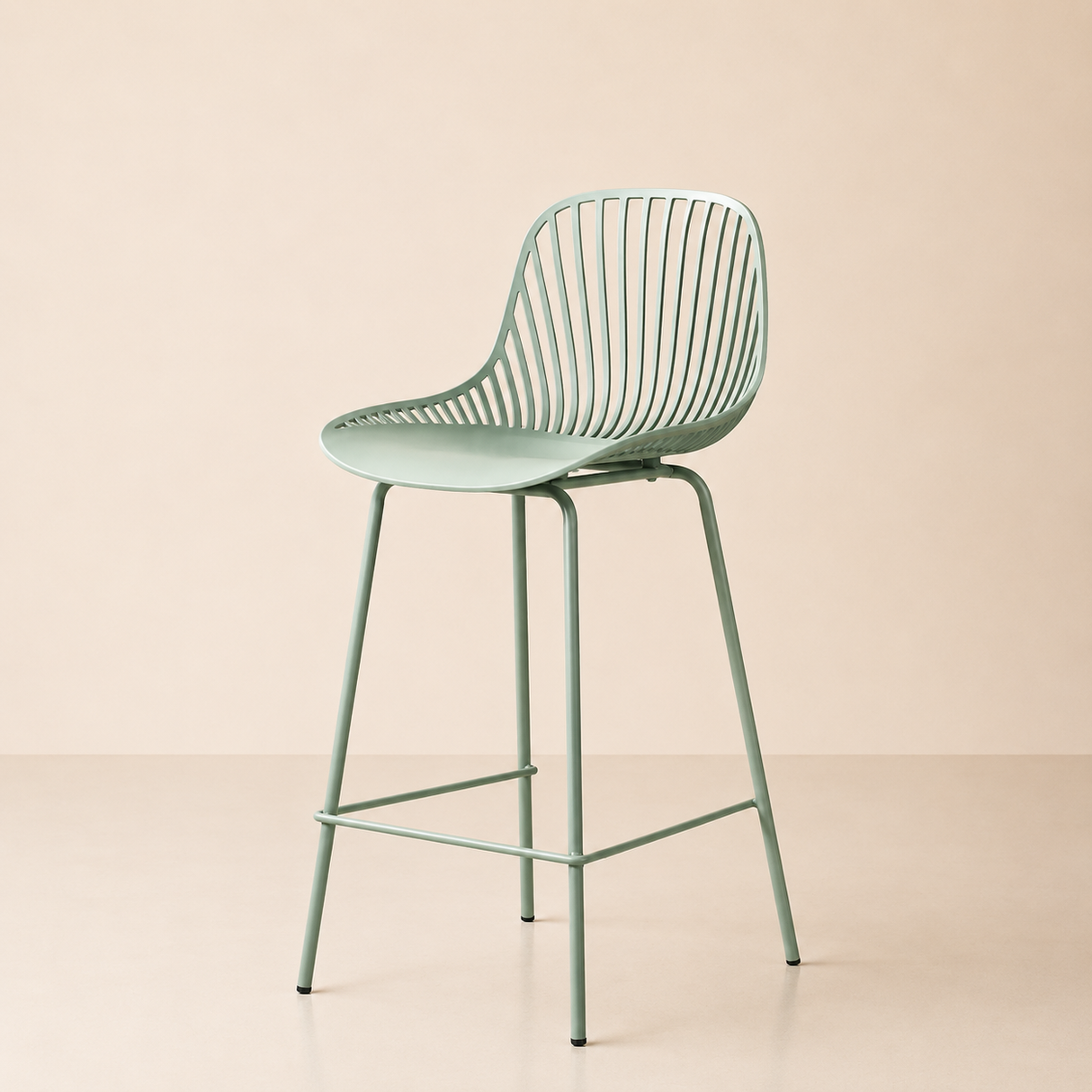 Tabouret de comptoir Pearl - Vert