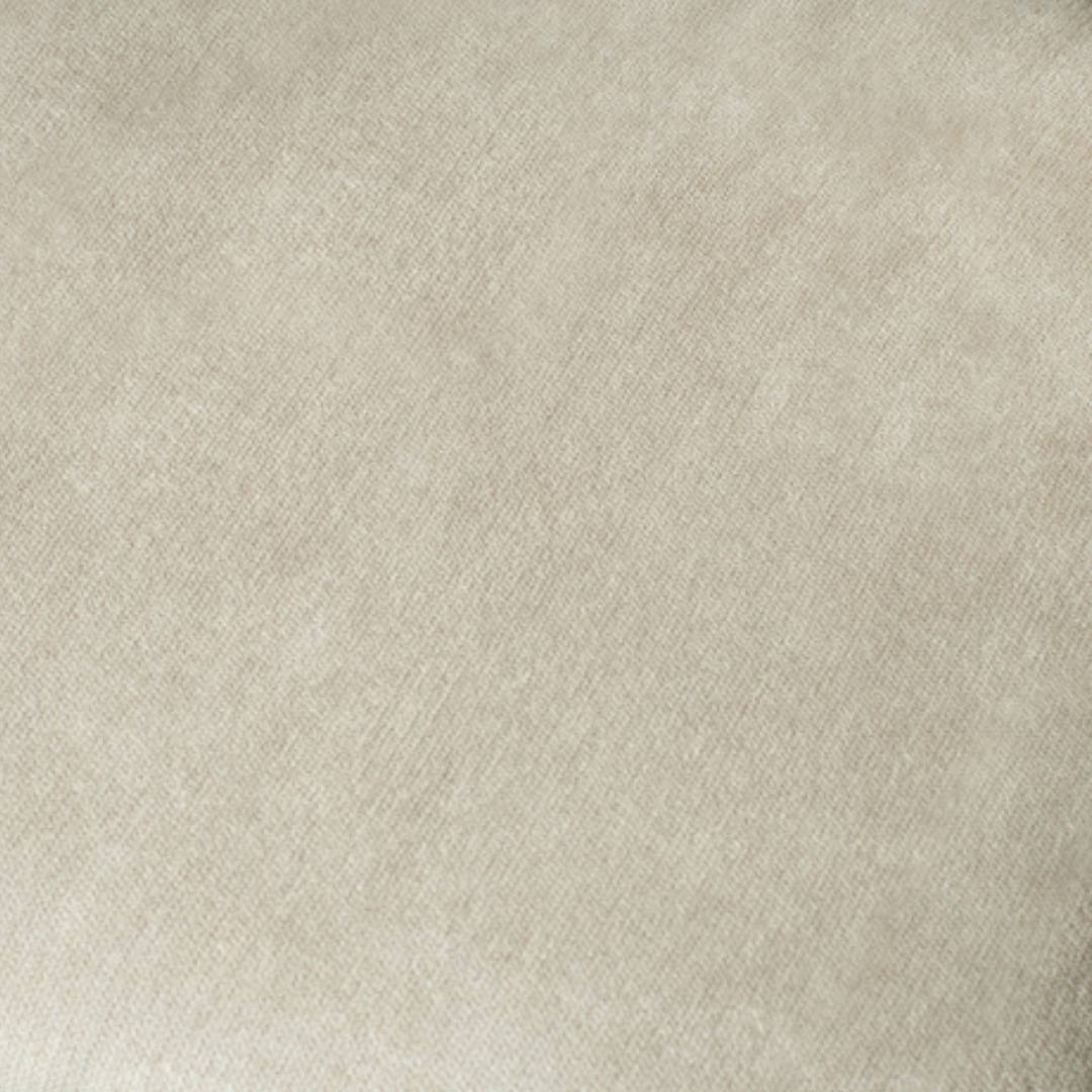 PIERCE Tabouret de comptoir en tissu, beige, 65 cm