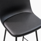 Agata Counter Stool - Black