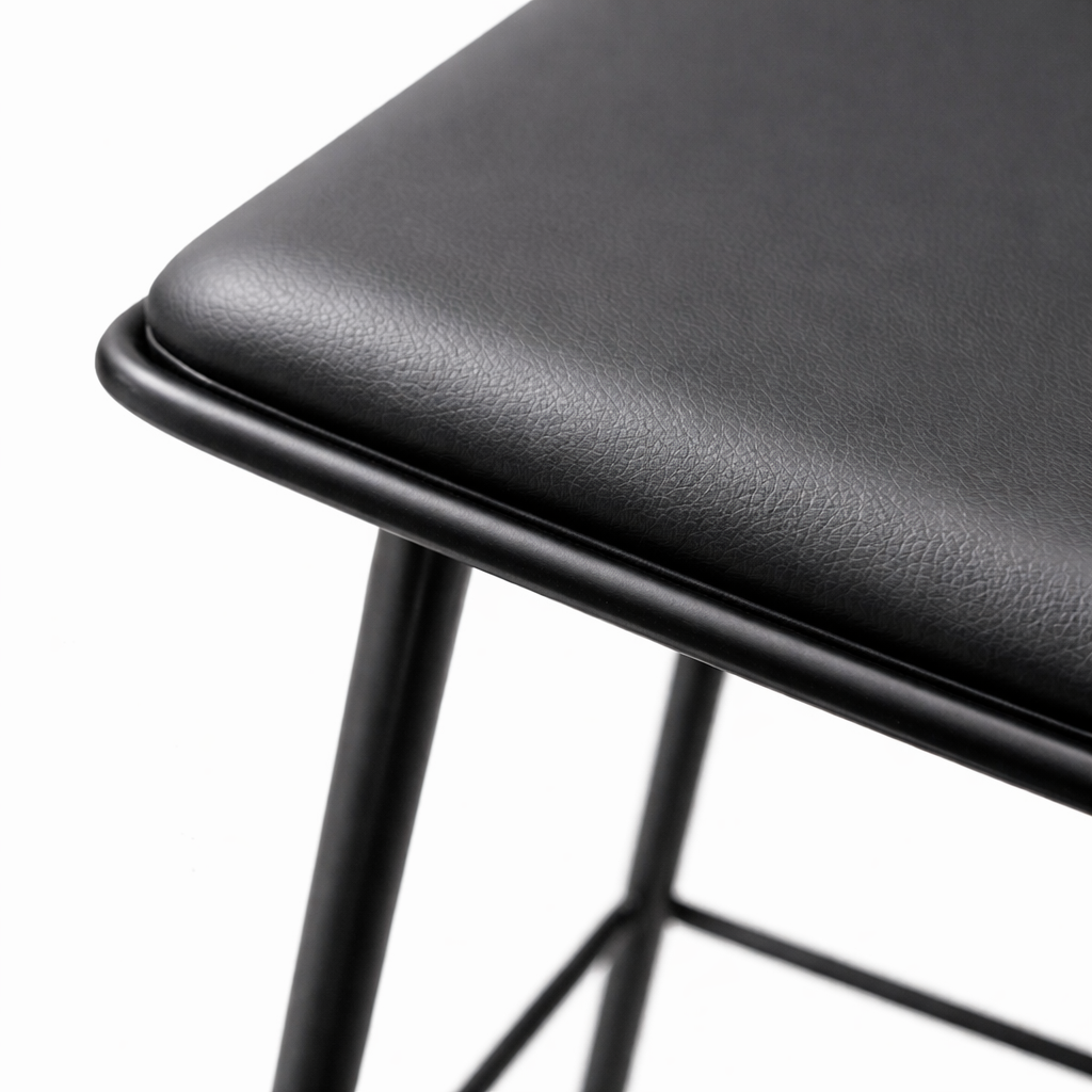 Agata Counter Stool - Black