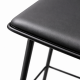 Agata Counter Stool - Black