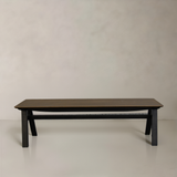 TOKYO Solid Wood Bench, Walnut, 150cm