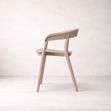 Ridge Stackable Dining Armchair - Brown