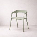 RIDGE Fauteuil en plastique, vert