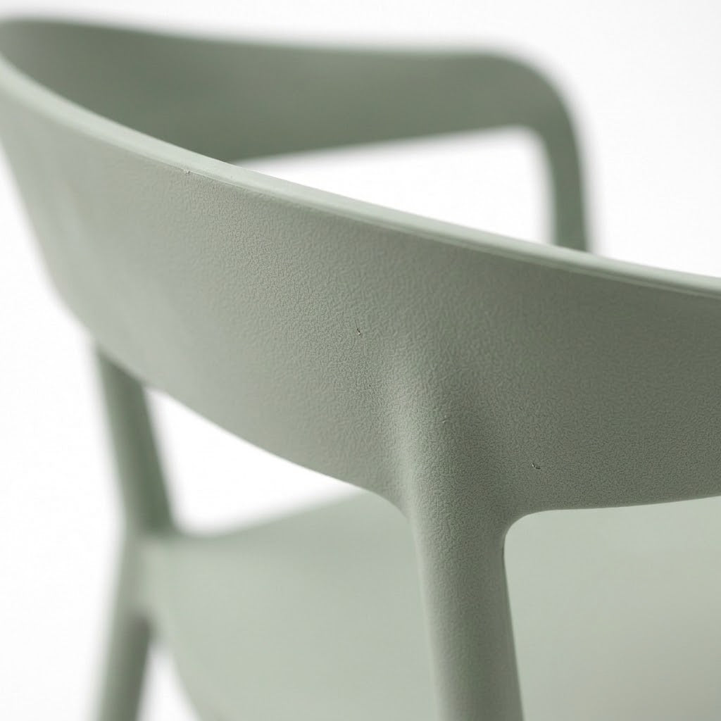 RIDGE Fauteuil en plastique, vert